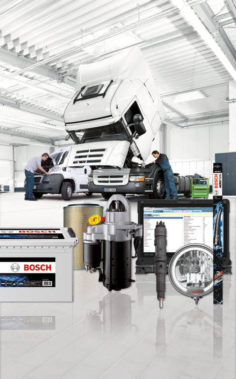 Обновленная грузовая программа Bosch – запчасти, диагностика и полное сервисное обслуживание Обновленная грузовая программа Bosch – запчасти, диагностика и полное сервисное обслуживание